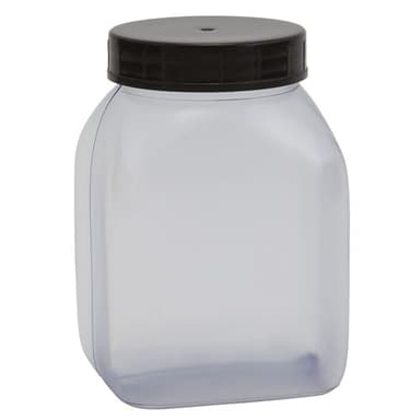 Bottle WM w Cap, PVC 300mL, 48/CS