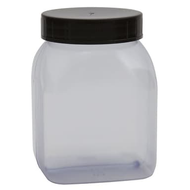 Bottle WM w Cap, PVC 500mL, 48/CS