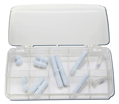 Stir Bar Kit with 16 Bars, PTFE, 1/EA
