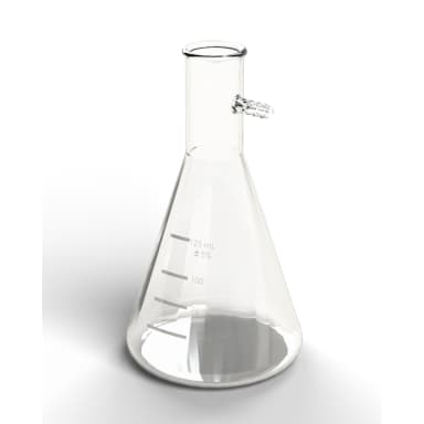 Borosilicate Glass Filter Flask, 125 ml