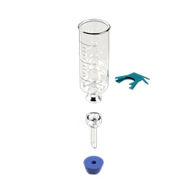 25mm Glass Microanalysis Holder, 150 ml, KG 25 A