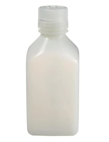 Bottle, Graduated, Square - HDPE 16 oz / 500 mL (38-430)