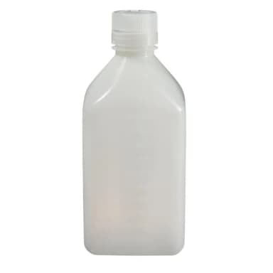 Bottle, Graduated, Square - HDPE 32 oz / 1000 mL (38-430)
