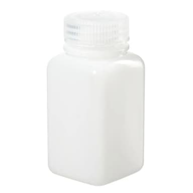 Bottle, Wide Mouth, Square - HDPE 6 oz / 175 mL (38-415)