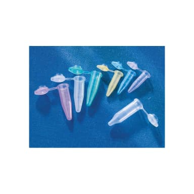 Costar 0.65mL Snap Cap Microcentrifuge Tube, Polypropylene, Rainbow Colors, Nonsterile, 1000/Case