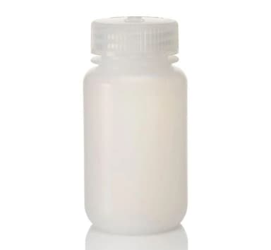 Bulk-Packed Environmental Bottle W/M HDPE 125 mL