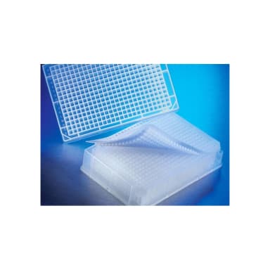 Corning 384 Well Clear V-Bottom Polypropylene Not Treated Deep Well Plate, Square Well, 10 per Bag, Nonsterile