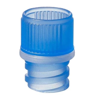 Blue Internal Thread Cap