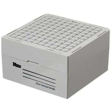 Mega MAX-100 Storage Box w/10 x 10 Divider NS PC 132 x 132 x 78mm