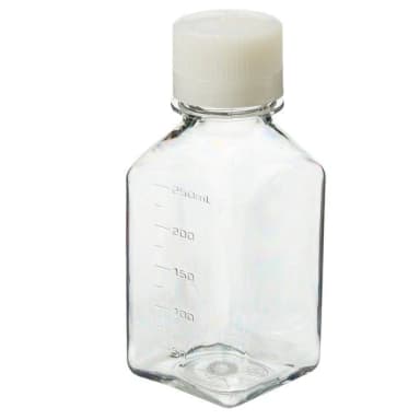 Media Bottle, STERILE, Graduated - PETG with HDPE Closure, Shrink Wrap Module 250 mL (38-430)