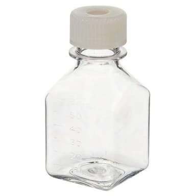 Media Bottle, PETG, STERILE w/HDPE Septum Closure 60 mL (24-415)