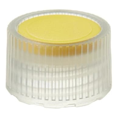 Closure, Micro Packaging Vial, STERILE, 11 mm PPCO Yellow Color Coder (11 mm)