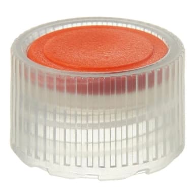 Closure, Micro Packaging Vial, STERILE, 11 mm PPCO Orange Color Coder (11 mm)
