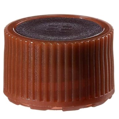 Closure, Micro Packaging Vial, STERILE, 11 mm Amber PPCO Amber Color Coder (11 mm)