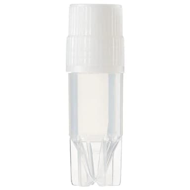 CryoTube Vial Ext Thread Conical Btm Starfoot PE Screw Cap Sterile PP 1.0 mL 50/Bag