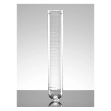 Falcon 14mL Round Bottom Polystyrene Test Tube, without Cap, Sterile, 125/Pack, 1000/Case