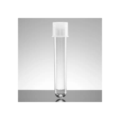 Falcon 5mL Round Bottom Polystyrene Test Tube, with Snap Cap, Sterile, 125/Pack, 1000/Case