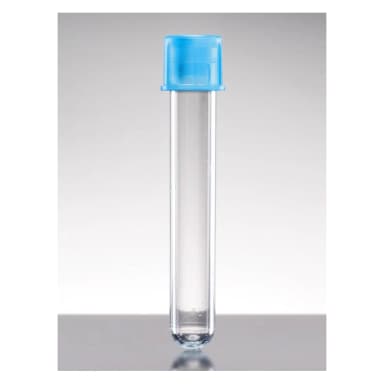 Falcon 5mL Round Bottom Polystyrene Test Tube, with Cell Strainer Snap Cap, 25/Pack, 500/Case