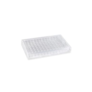 Falcon 96 Square Well Angled Bottom Plate and Lid, Not Treated, Sterile, 5/Pack, 5/Case