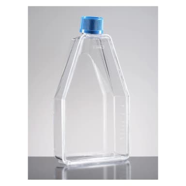Falcon 150cm² Rectangular Canted Neck Cell Culture Flask with Plug Seal Cap