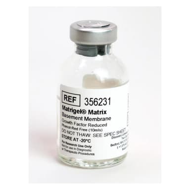 Corning Matrigel Growth Factor Reduced (GFR) Basement Membrane Matrix, Phenol Red-Free, *LDEV-Free, 10mL