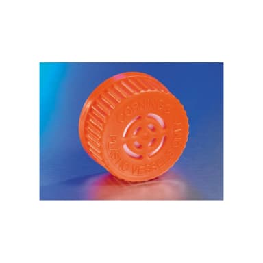 Corning Polyethylene GL45 Vent Cap for Disposable Spinner Flasks, Sterile ,1/bag,4/case