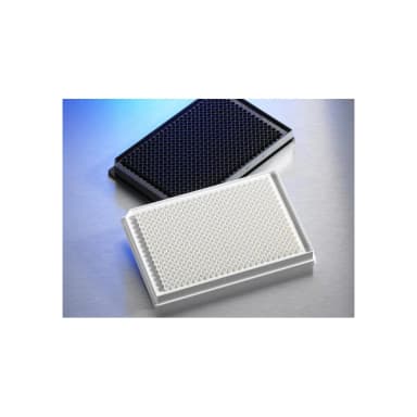 Corning 384 Well Low Flange White Flat Bottom Polystyrene NBS Microplate, 10 per Bag, without Lid, With Generic Bar Code, Nonsterile