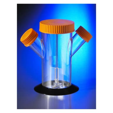 Corning 500mL Polystyrene Disposable Spinner Flask with Vent Caps, Sterile. 1/bag, 12/case