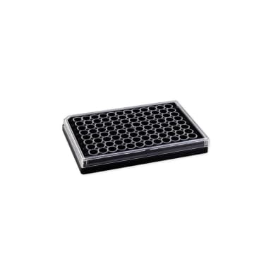Corning HTS Transwell-96 Black Receiver Plate with Lid, TC-Treated, Sterile, 10/Pack, 10/Case