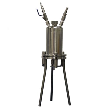 SS Holder with Reservoir: 90 mm, 750 ml Reservoir, 316 SS