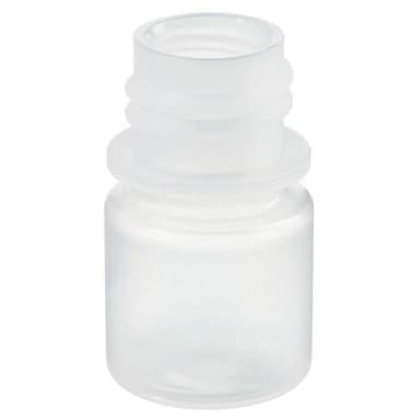 Bottle, Small, Narrow Mouth, Boston Round - PP WITHOUT Closure 1/4 oz / 8 mL (20-415)