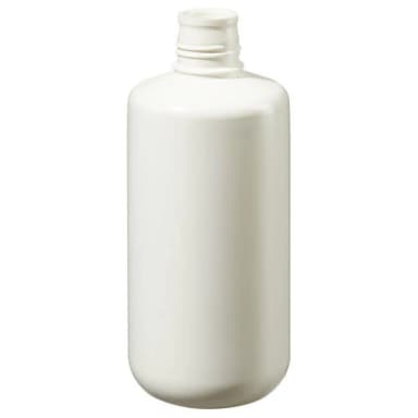 Bottle, Narrow Mouth, Boston Round - White HDPE WITHOUT Closure 32 oz / 1000 mL (38-430)