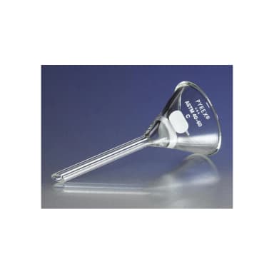 PYREX Hirsch Funnels with 30mm Diameter Medium Porosity Fritted Disc