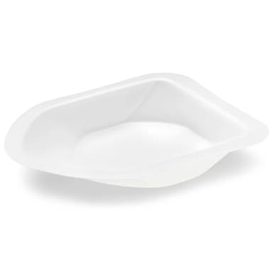 Weighing Boat, Plastic, with Pour Spout, Antistatic, 57 x 44 x 8mm, PS, White, 10mL - cs-8000