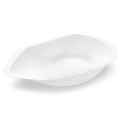 Weighing Boat, Plastic, with Pour Spout, Antistatic, 137 x 89 x 25mm, PS, White, 140mL - CS/4000