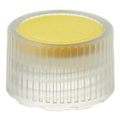 Closure, Micro Packaging Vial, NS 11 mm - PPCO Yellow Color Coder (11 mm)