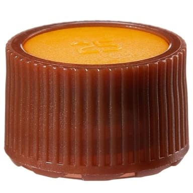 Closure, Micro Packaging Vial, NS 11 mm Amber - PPCO Gold Color Coder (11 mm)