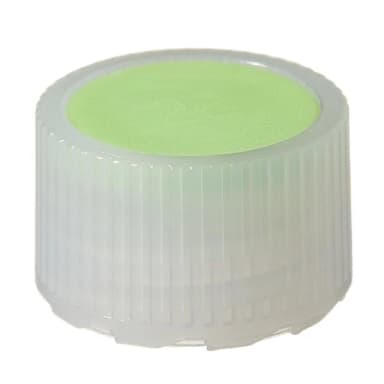Closure, Micro Packaging Vial, NS 11 mm - HDPE Lt. Green Color Coder (11 mm)