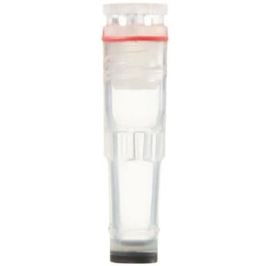 cryobank vials, 2D coded, racked, red cap  0.5ml