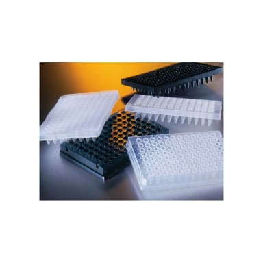 Thermowell GOLD 96 Well Clear Polypropylene PCR Microplate, Elevated Skirt, Nonsterile