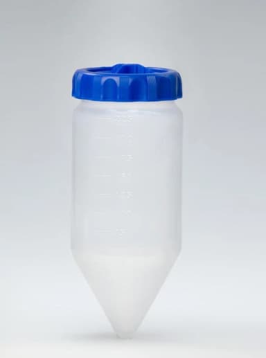 250mL Conical Centrifuge Tube, PP Wide Mouth Closure, Sterile