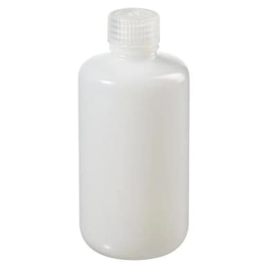 Bottle, Narrow Mouth - HDPE - Low Particulate - (Not Bulk) 8 oz / 250 mL (24-415)