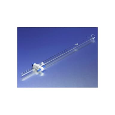 PYREX Chromatography Column with Coarse Fritted Disc and PTFE Product Standard Stopcock
