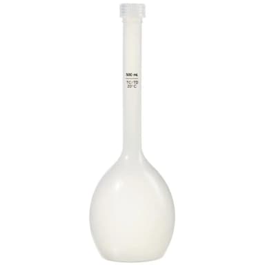 Flask Volumetric PP 500 mL