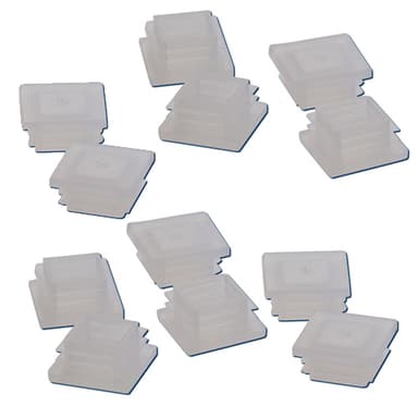 Cuvette Cap Square, LDPE 19mm, 1000/CS