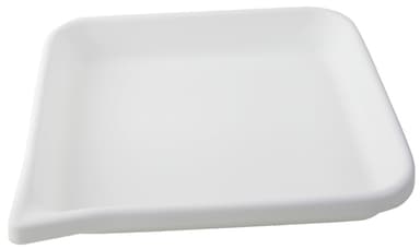 Tray White, HDPE 15.625 x13.375 x 2.5", 1/EA