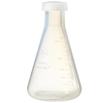Flask Erlenmeyer Screw Closure PMP 500 mL