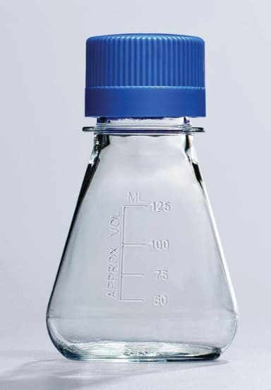 Sterile Disposable Flask w/Vented Closure 125 mL