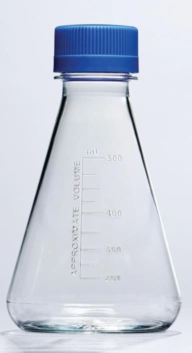 Sterile Disposable Flask w/Vented Closure 500 mL