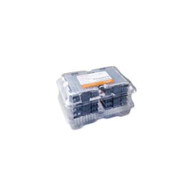 Corning DeckWorks 1-200µL Pipet Tips, Graduated, Reload Starter Kit, Natural, Non-Sterile, Polypropylene, 96 Tips/Deck, 10 Decks/Pack, 960 Tips/Pack, 1Pack/Case. and 10 Empty Racks/Case.